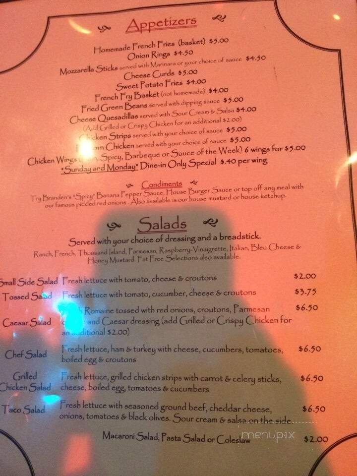 Royal Pub and Grill - Freeport, IL menu_pic