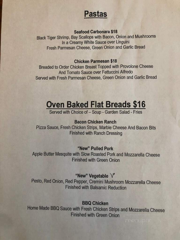D and D's Fine Family Dining - Jarvis, ON menu_pic