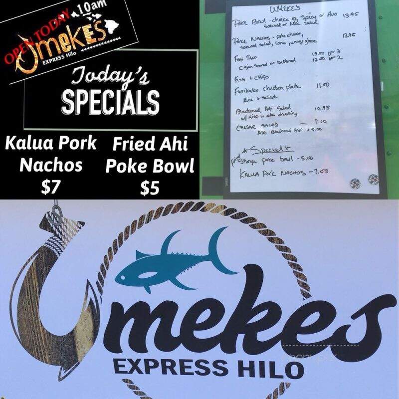 Umekes Express Hilo - Hilo, HI menu_pic