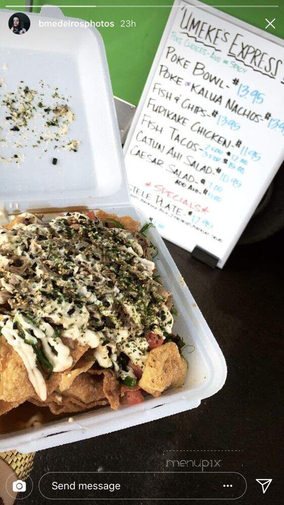 Umekes Express Hilo - Hilo, HI menu_pic