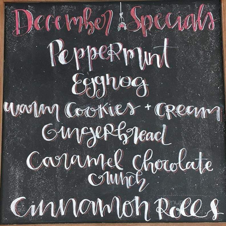 Ampersand Ice Cream - Fresno, CA menu_pic