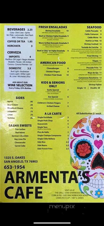 Armenta's Cafe - San Angelo, TX