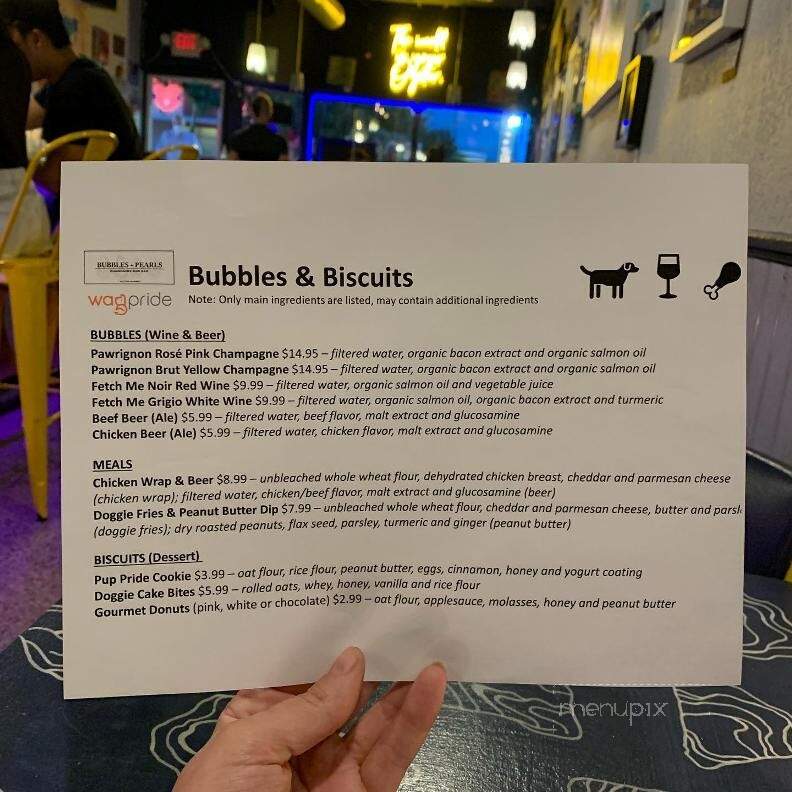 Bubbles & Pearls - Wilton Manors, FL menu_pic