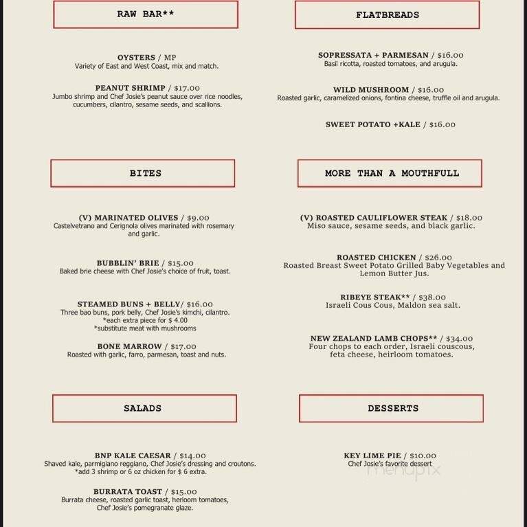 Bubbles & Pearls - Wilton Manors, FL menu_pic