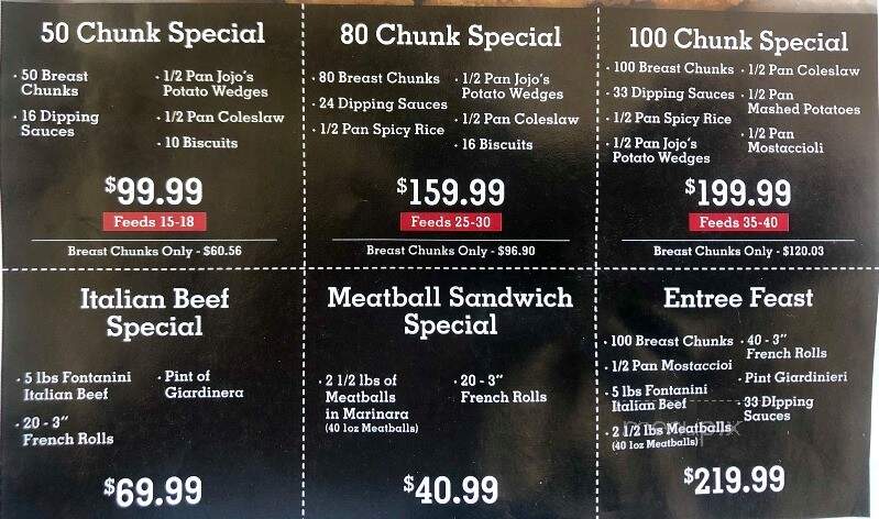 Chicken-N-Spice - Shorewood, IL menu_pic