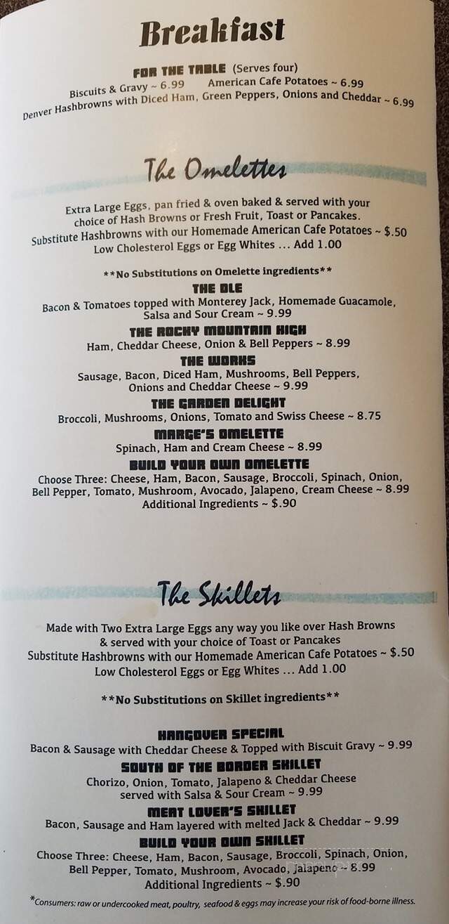 Cubby Hole - Richmond, IL menu_pic