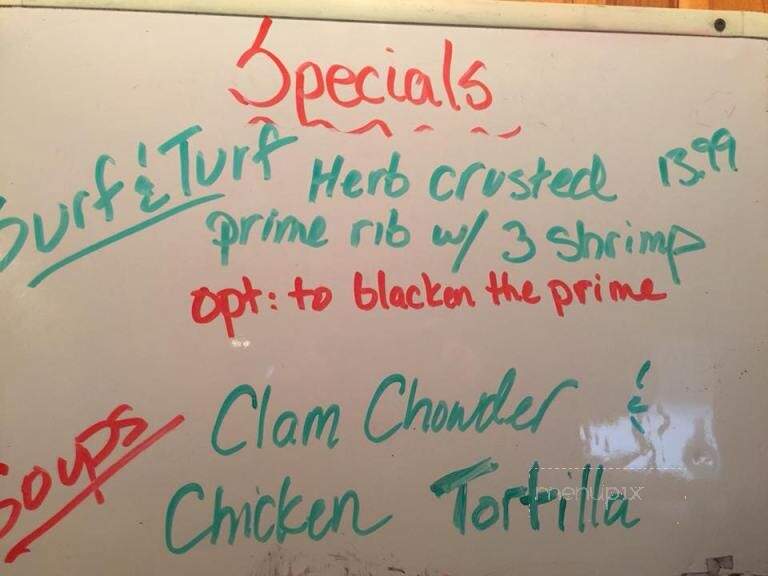 Dock of Dubay Bar & Grill - Junction City, WI menu_pic
