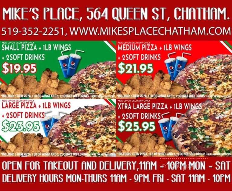 A Mike's Place - Chatham-Kent, ON