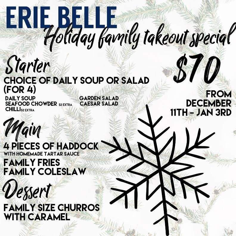 Erie Belle - Kincardine, ON menu_pic
