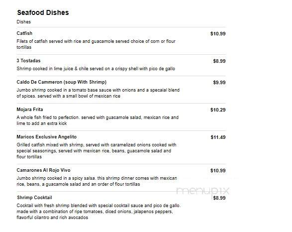 La Fiesta - Greenwood, AR menu_pic