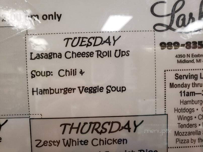 Larkin Food Center and Hardware - Midland, MI menu_pic