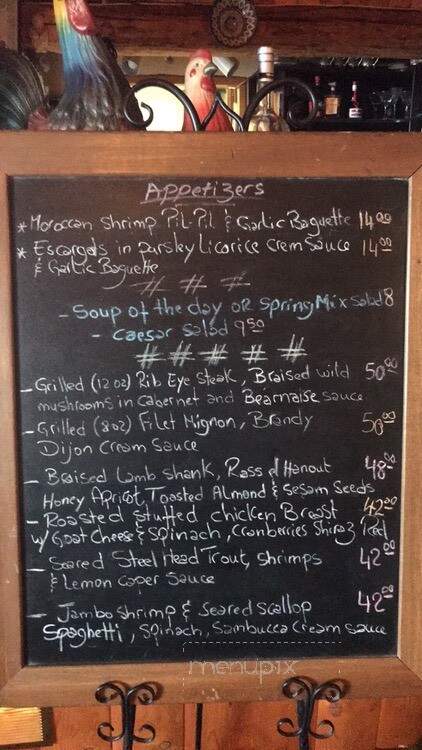 LIttle New York Bistro - Longview, AB menu_pic