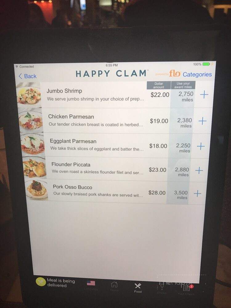 Happy Clam Oasis - Newark, NJ menu_pic