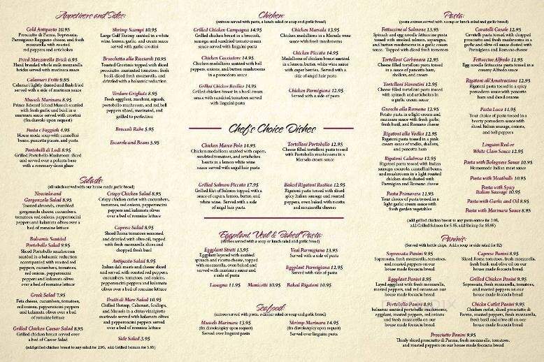 Prima Italian Steakhouse - The Villages, FL menu_pic