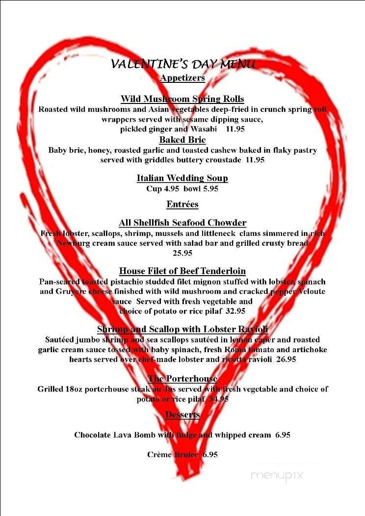 Red Parka Steakhouse & Pub - Glen, NH menu_pic