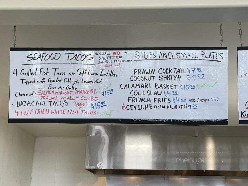 Sea Harvest Fish Market - Moss Landing, CA menu_pic