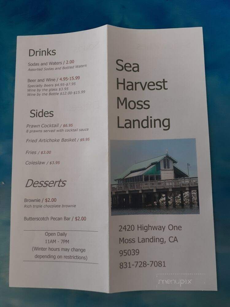 Sea Harvest Fish Market - Moss Landing, CA