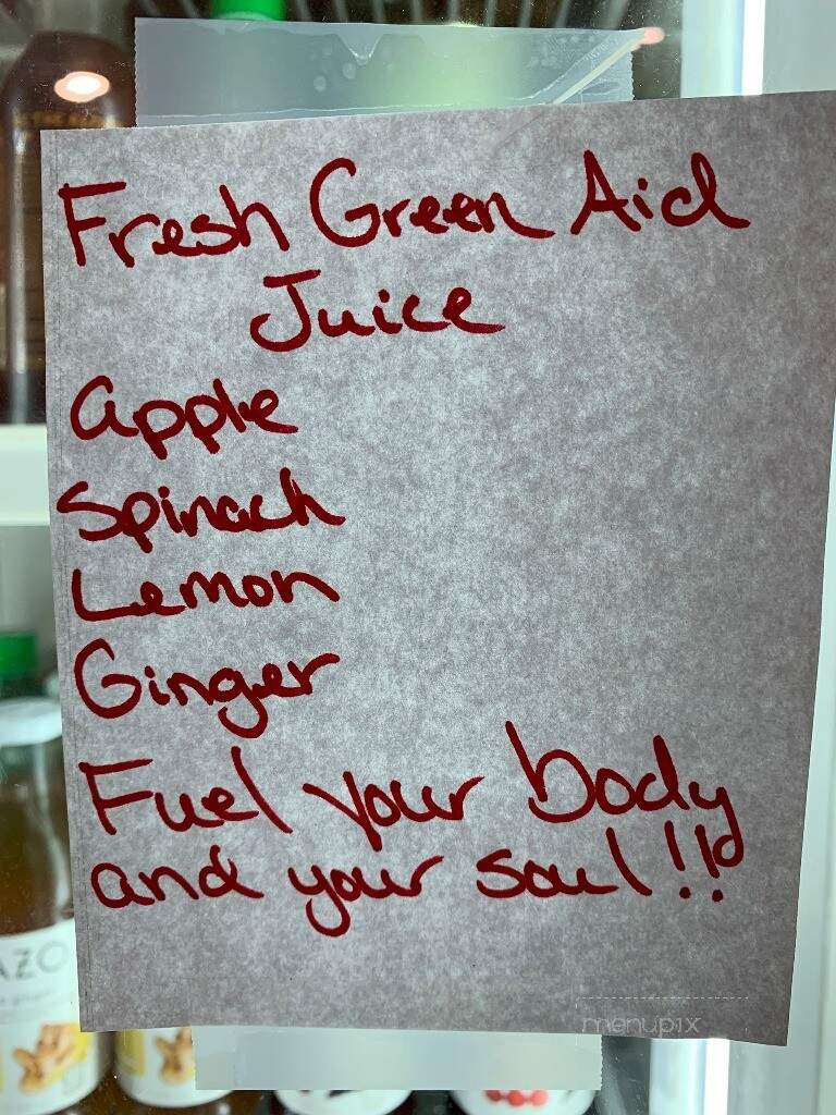 Springs of Life Cafe - Covington, LA menu_pic