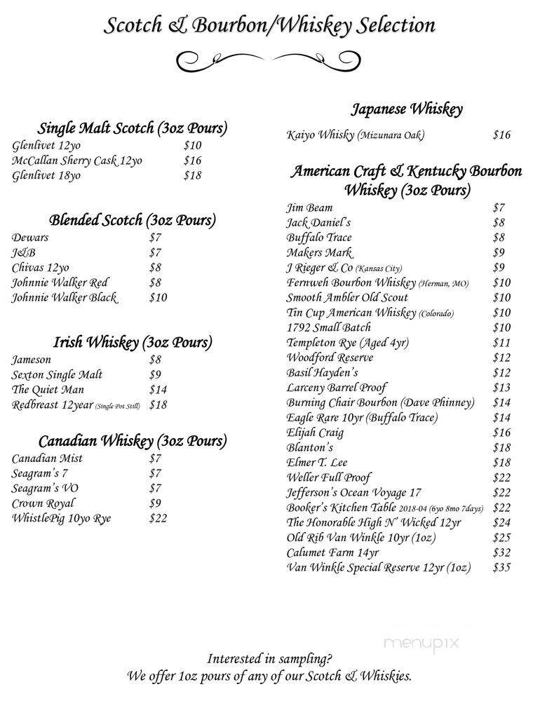Sybill's St James - Saint James, MO menu_pic