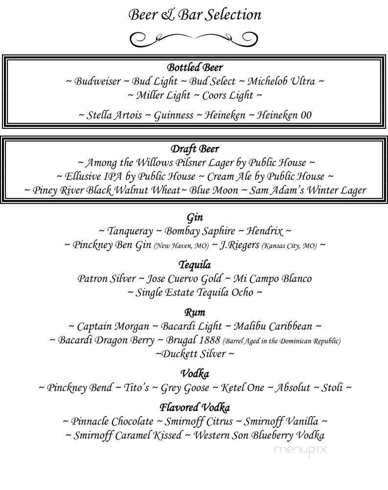 Sybill's St James - Saint James, MO menu_pic