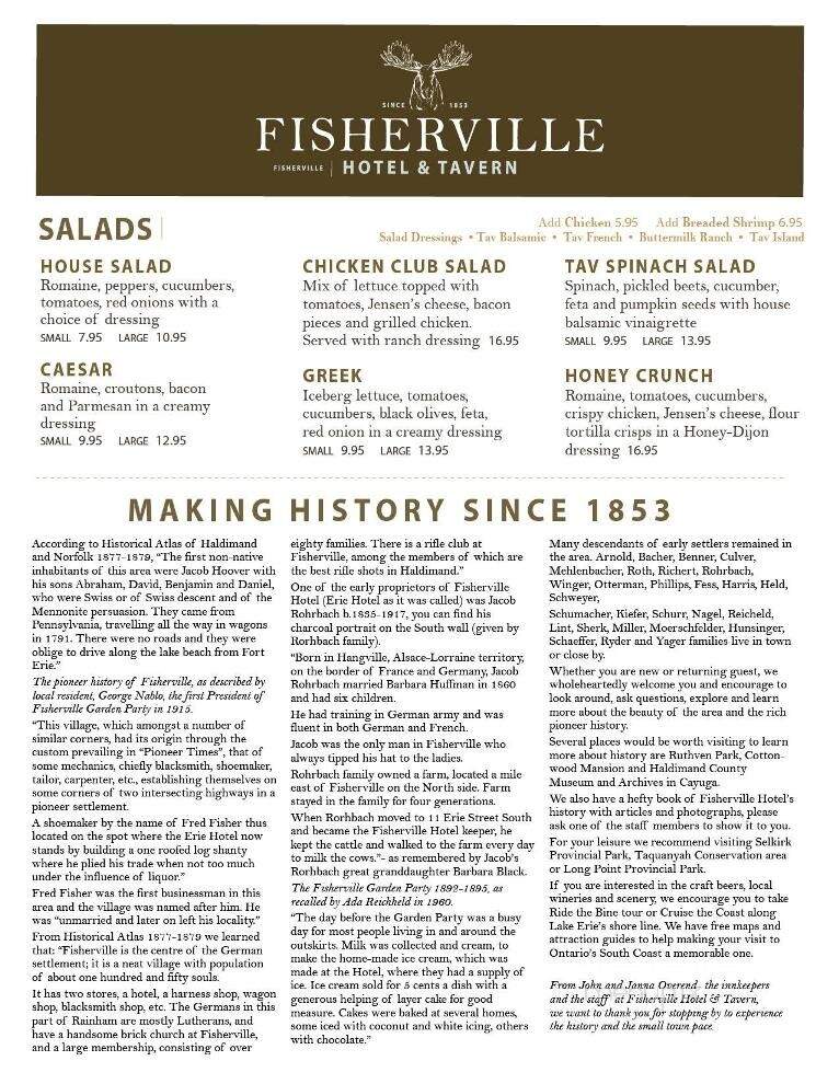 Fisherville Hotel & Tavern - Fisherville, ON