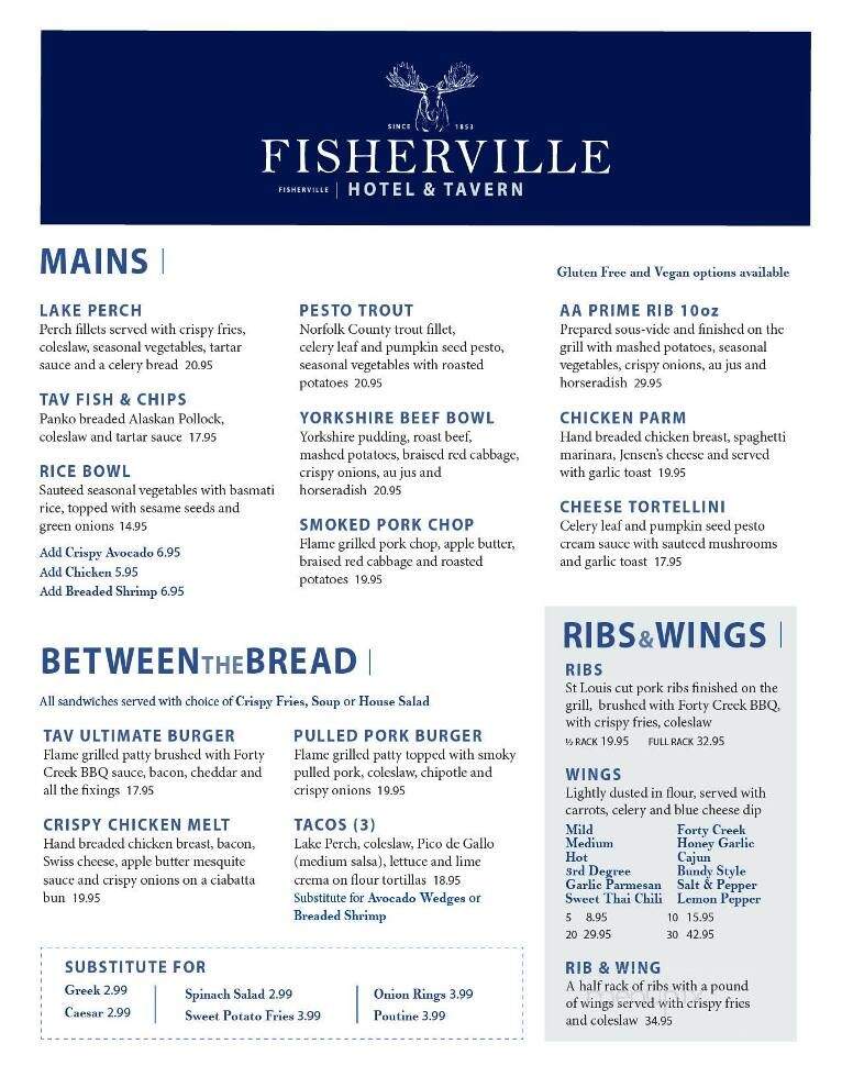 Fisherville Hotel & Tavern - Fisherville, ON