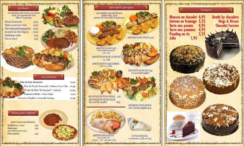 Restaurant Toto Pizzeria Lachine - Montreal, QC menu_pic