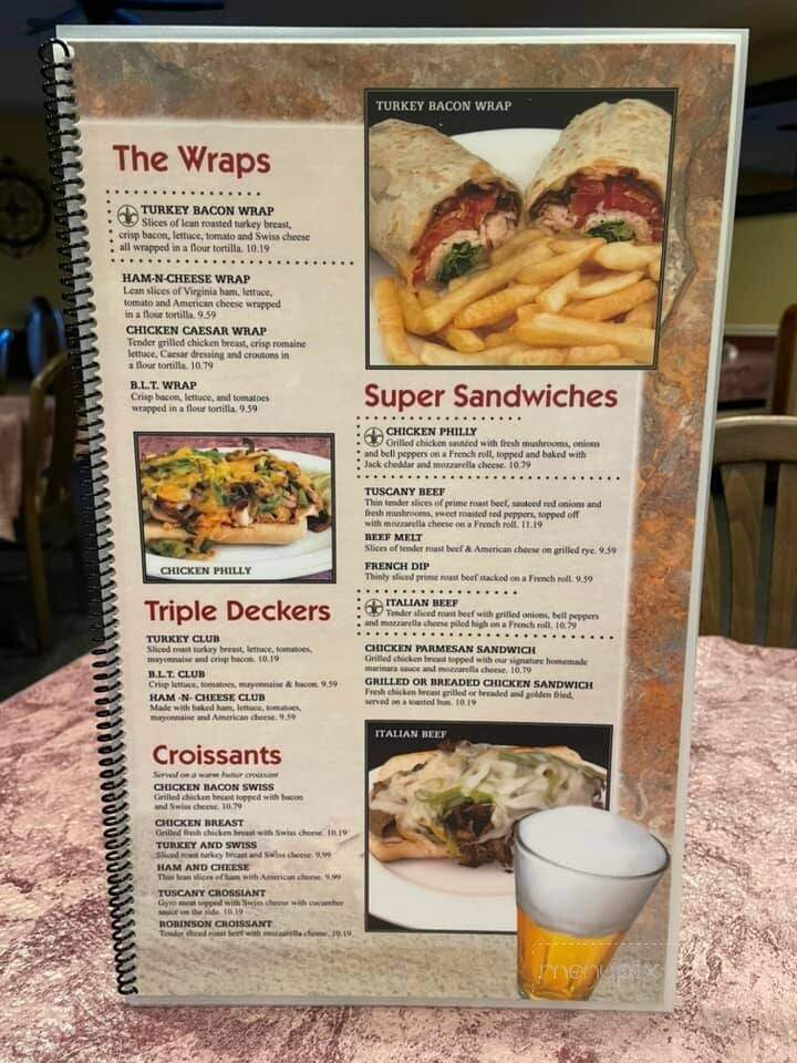 Tuscany Grill - Robinson, IL menu_pic