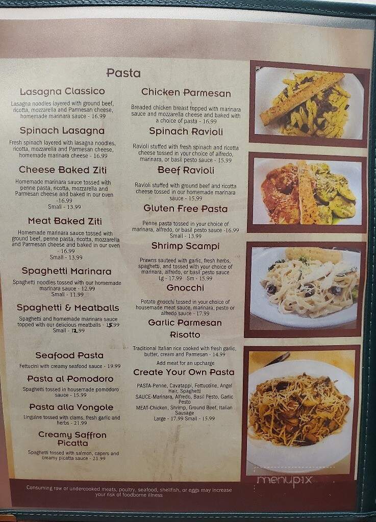 Viney's Italian Kitchen - Sonora, CA menu_pic