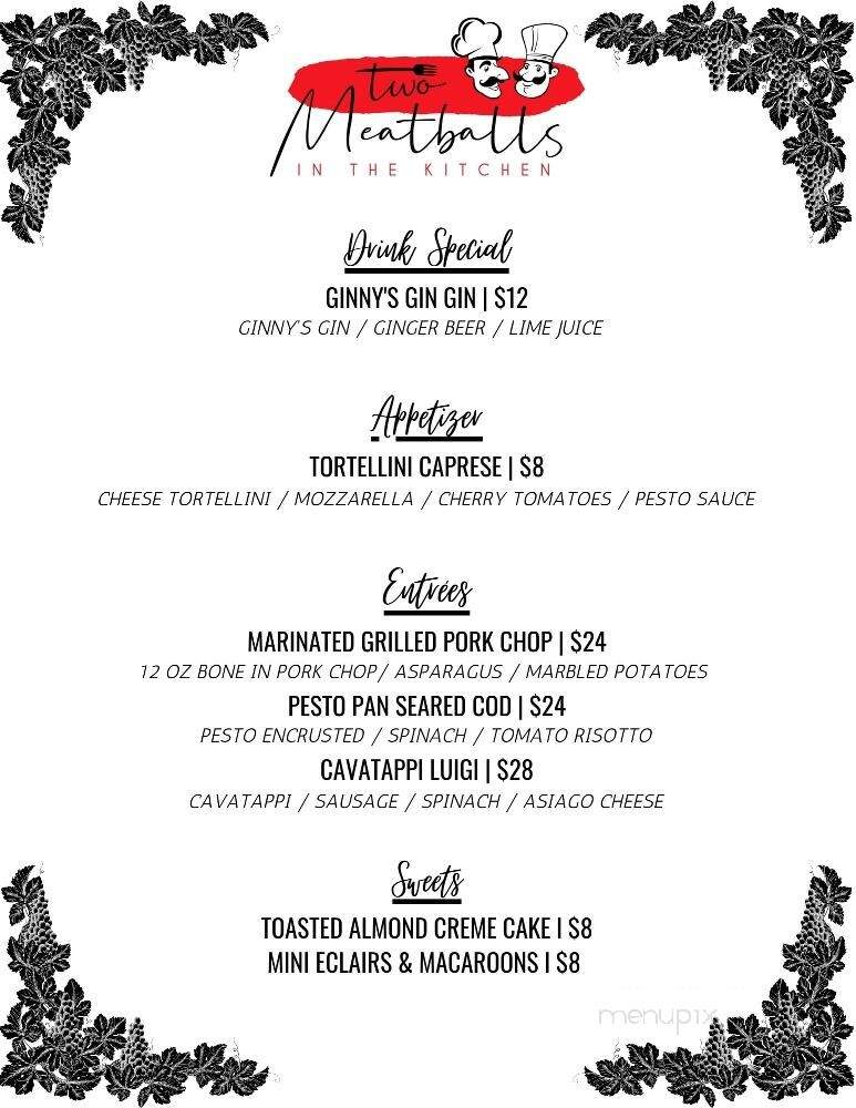 Two Meatballs in the Kitchen-Cape Coral - Cape Coral, FL menu_pic