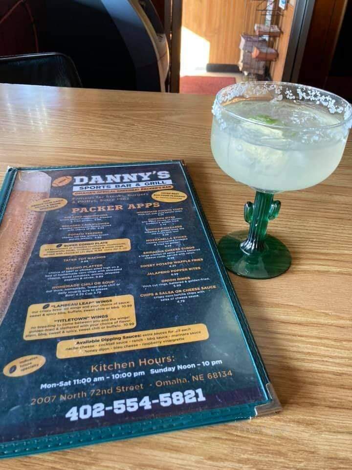 Danny's Bar & Grill - Omaha, NE menu_pic