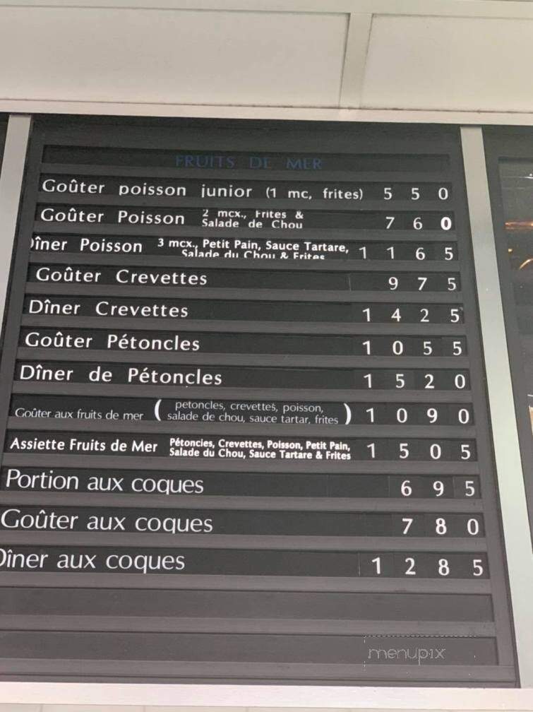 Dixie Lee Chicken - Moncton, NB menu_pic