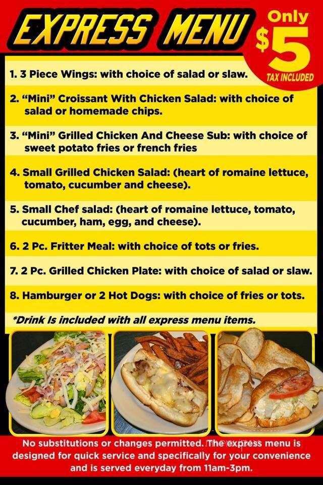 Flyin Buffalo - Kannapolis, NC menu_pic