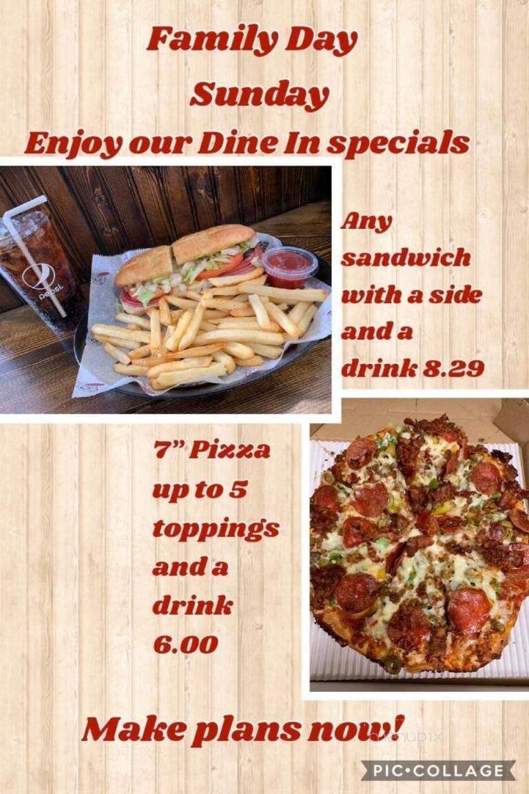 Giovanni's Pizza - North Matewan, WV menu_pic