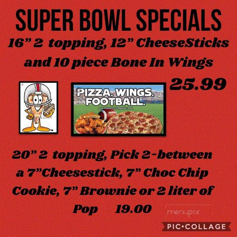 Giovanni's Pizza - North Matewan, WV menu_pic