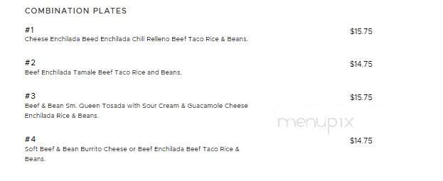 Hacienda Mexican Restaurant - Wasilla, AK menu_pic