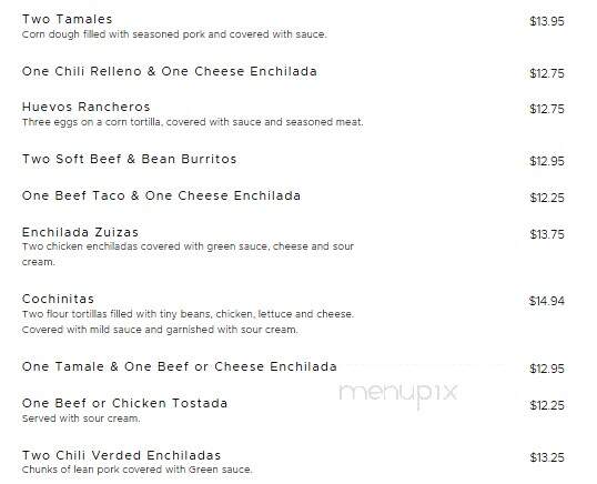 Hacienda Mexican Restaurant - Wasilla, AK menu_pic