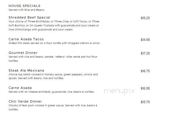 Hacienda Mexican Restaurant - Wasilla, AK menu_pic