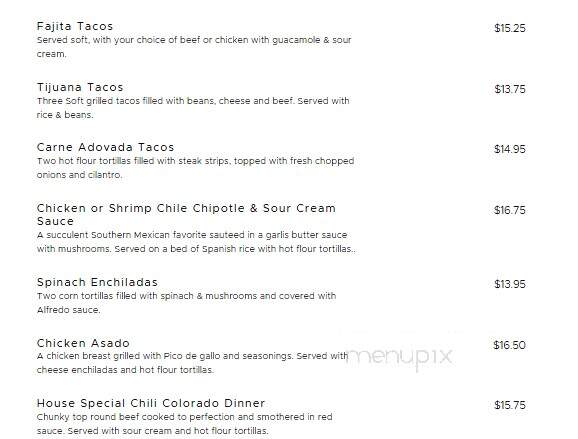 Hacienda Mexican Restaurant - Wasilla, AK menu_pic