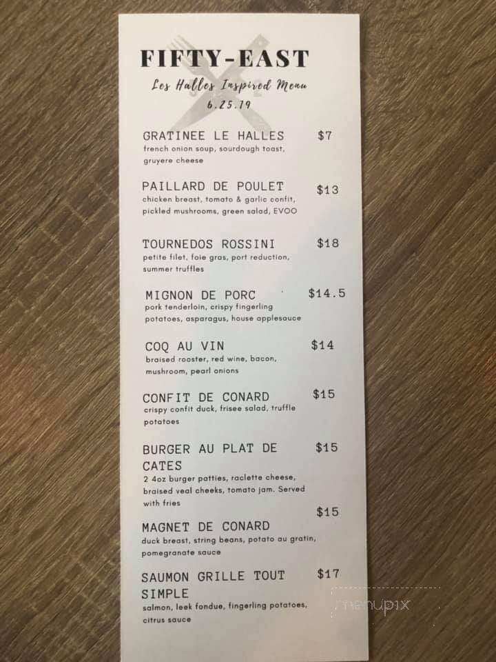 Junction 52 Bar & Grill - Santee, CA menu_pic
