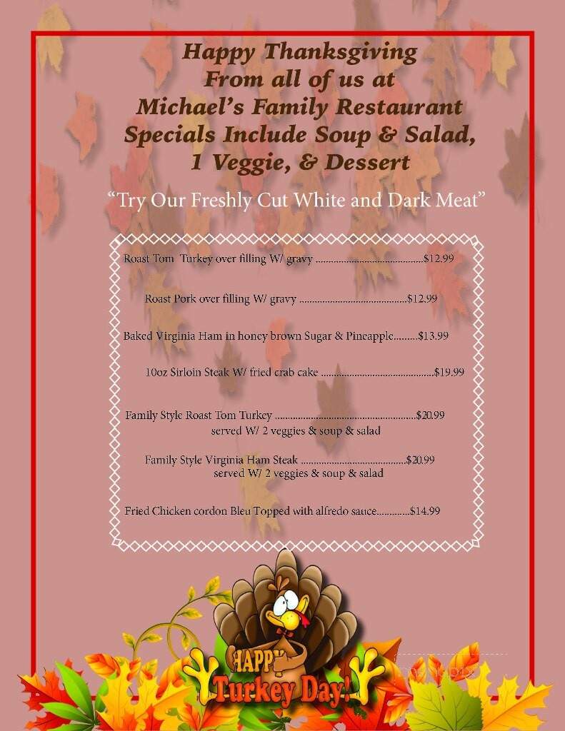 Michael's Restaurant - Douglassville, PA