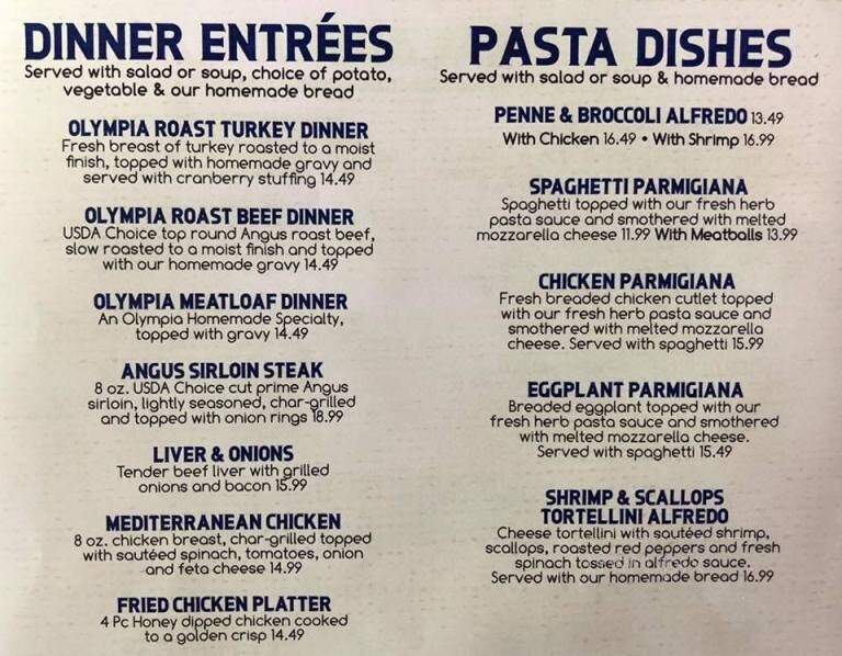 Olympia Family Restaurant - North Tonawanda, NY