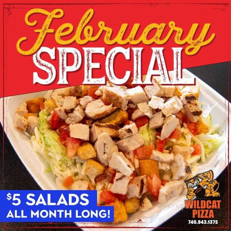 Wildcat Pizza - Richwood, OH menu_pic