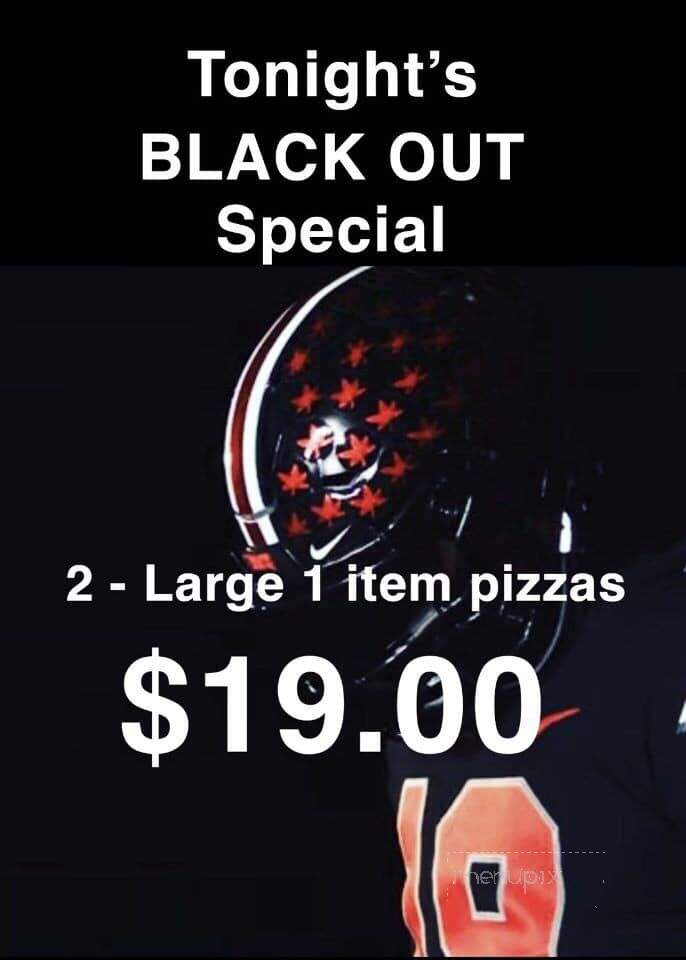 Wildcat Pizza - Richwood, OH menu_pic