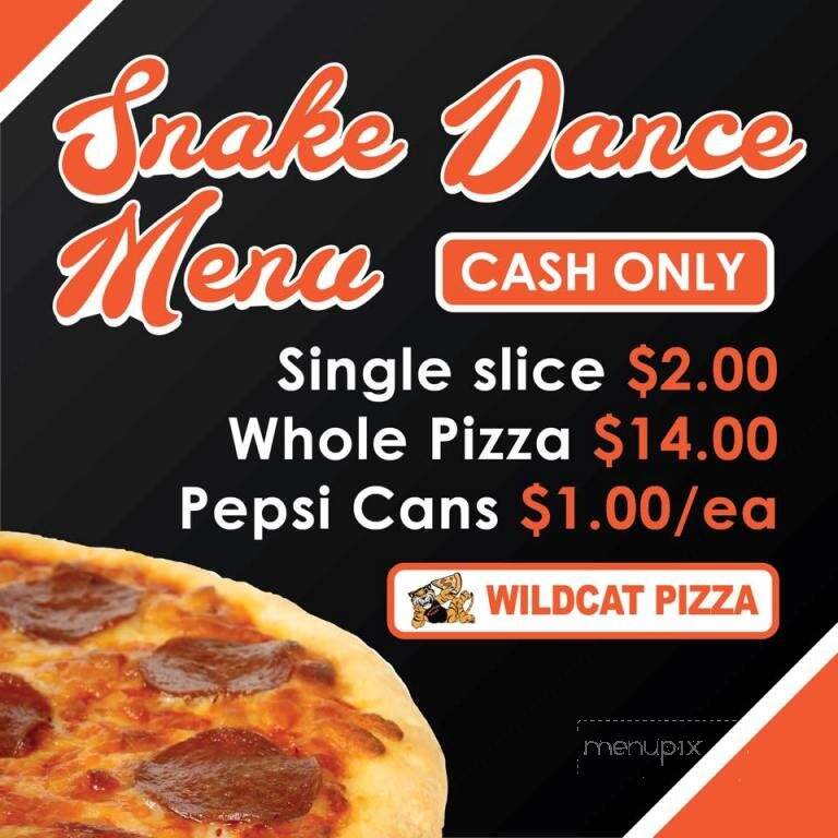Wildcat Pizza - Richwood, OH menu_pic