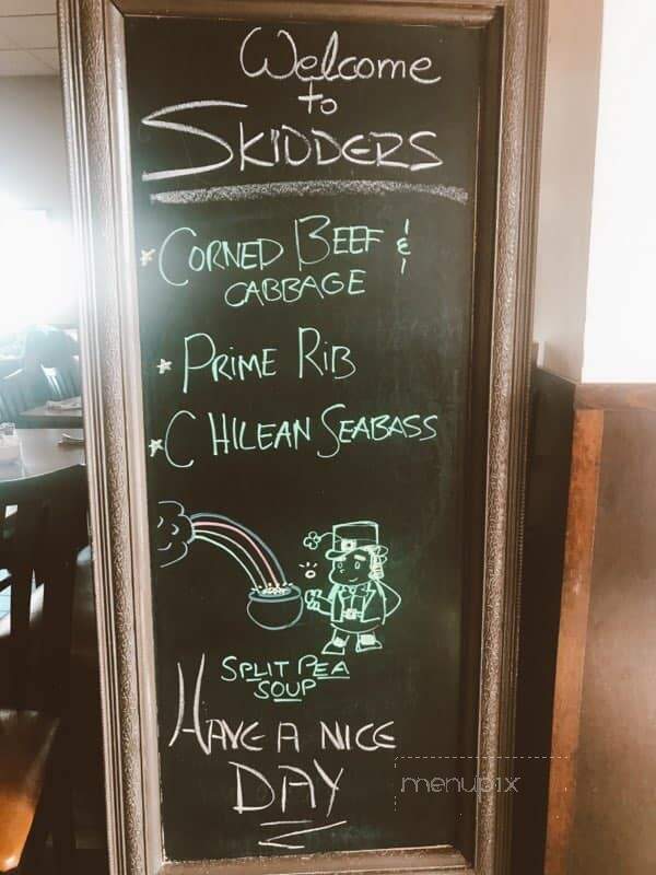 Skidders Restaurant - St Pete Beach, FL menu_pic
