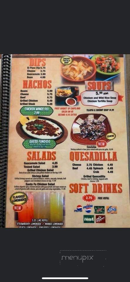 Don Patron - Oakland, MD menu_pic