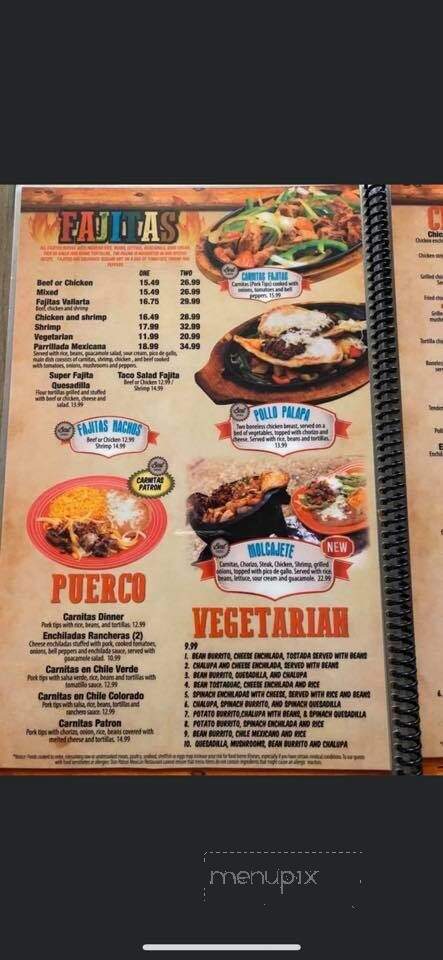 Don Patron - Oakland, MD menu_pic
