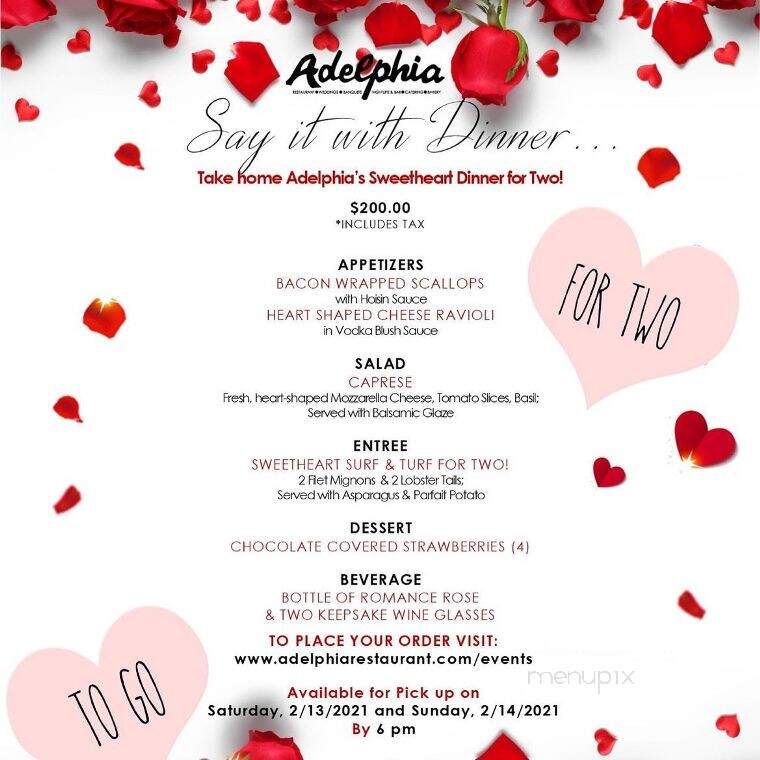 Adelphia Restaurant - Deptford, NJ menu_pic