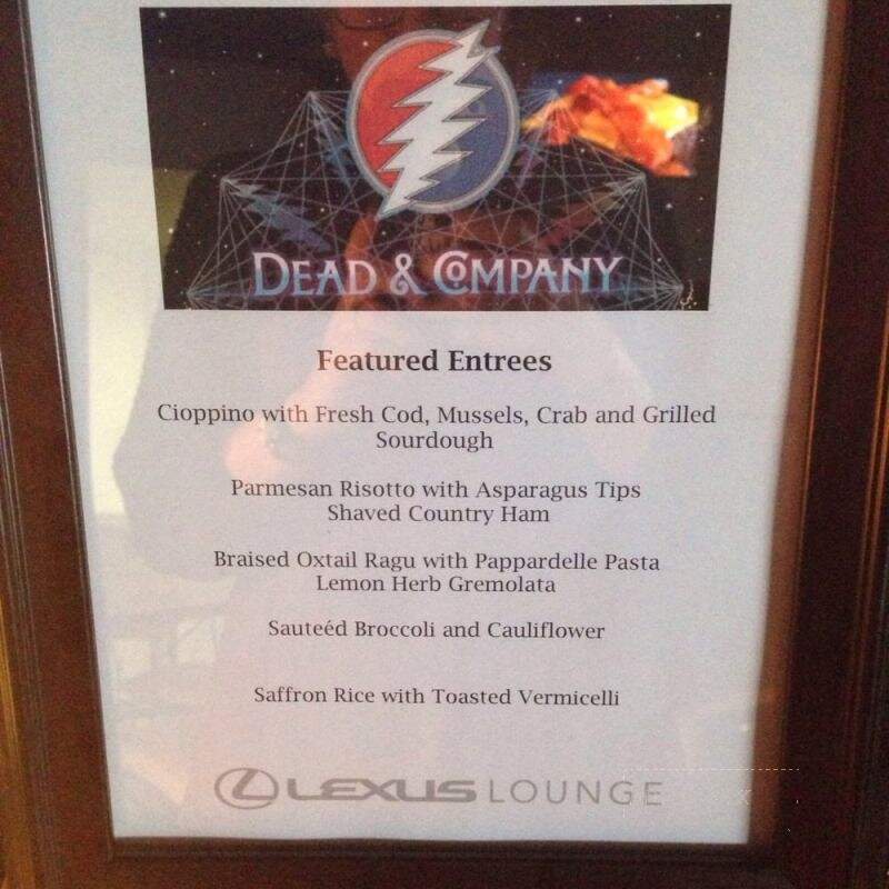 Lexus Lounge - Nashville, TN menu_pic